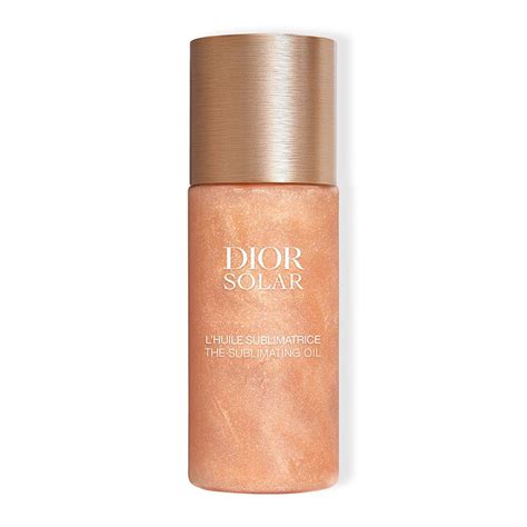 dior solar l'huile sublimatrice|Dior huile somptueuse.